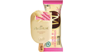 Magnum Strawberry White